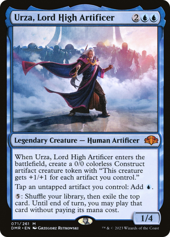 Urza, Lord High Artificer [Dominaria Remastered] - The Mythic Store | 24h Order Processing