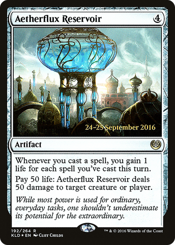 Aetherflux Reservoir [Kaladesh Prerelease Promos] - The Mythic Store | 24h Order Processing