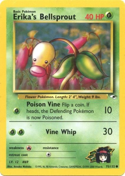Erika's Bellsprout (75/132) [Gym Heroes Unlimited] - The Mythic Store | 24h Order Processing