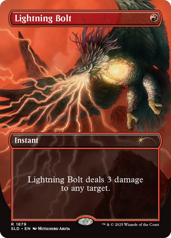 Lightning Bolt (1879) (Rainbow Foil) [Secret Lair Drop Series] - The Mythic Store | 24h Order Processing