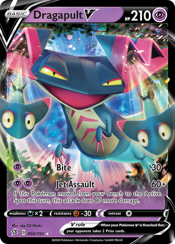 Dragapult V (092/192) [Sword & Shield: Rebel Clash] - The Mythic Store | 24h Order Processing