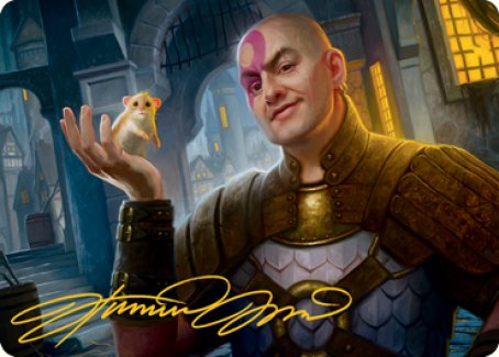 Minsc, Beloved Ranger Art Card (Gold-Stamped Signature) [Dungeons & Dragons: Adventures in the Forgotten Realms Art Series] - The Mythic Store | 24h Order Processing