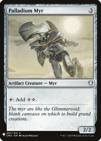 Palladium Myr [Mystery Booster] - The Mythic Store | 24h Order Processing