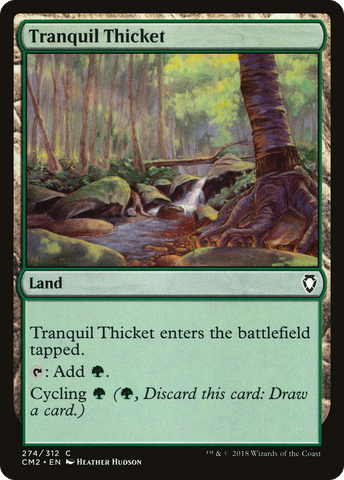 Tranquil Thicket [Commander Anthology Volume II] - The Mythic Store | 24h Order Processing