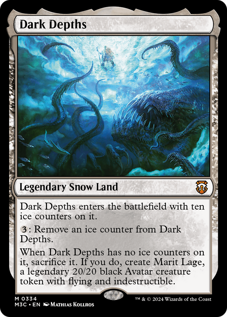 Dark Depths (Ripple Foil) [Modern Horizons 3 Commander] - The Mythic Store | 24h Order Processing