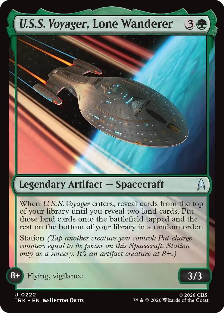U.S.S. Voyager, Lone Wanderer [Star Trek] - The Mythic Store | 24h Order Processing