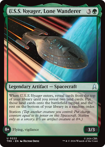 U.S.S. Voyager, Lone Wanderer [Star Trek] - The Mythic Store | 24h Order Processing