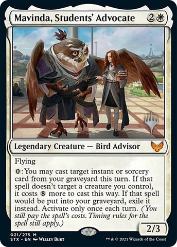 Mavinda, Students' Advocate (Promo Pack) [Strixhaven: School of Mages Promos] - The Mythic Store | 24h Order Processing