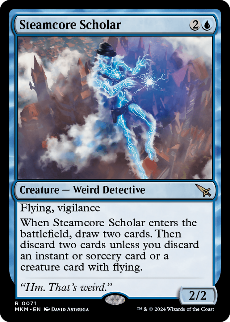 Steamcore Scholar [Murders at Karlov Manor] - The Mythic Store | 24h Order Processing