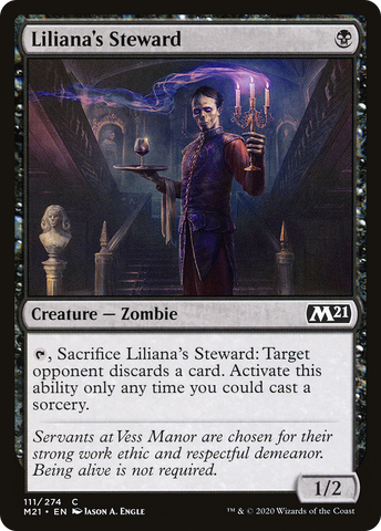Liliana's Steward [Core Set 2021] - The Mythic Store | 24h Order Processing
