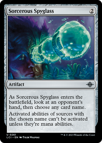 Sorcerous Spyglass [The Lost Caverns of Ixalan] - The Mythic Store | 24h Order Processing