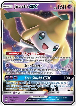 Jirachi GX (79/236) [Sun & Moon: Unified Minds] - The Mythic Store | 24h Order Processing