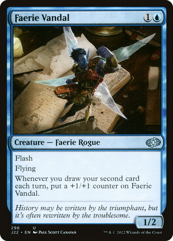 Faerie Vandal [Jumpstart 2022] - The Mythic Store | 24h Order Processing