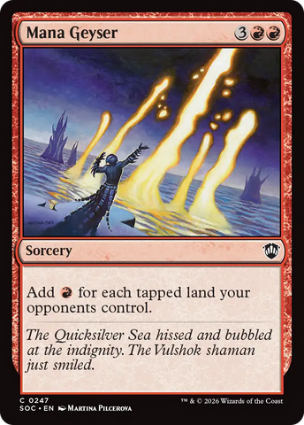 Mana Geyser [Secrets of Strixhaven Commander] - The Mythic Store | 24h Order Processing