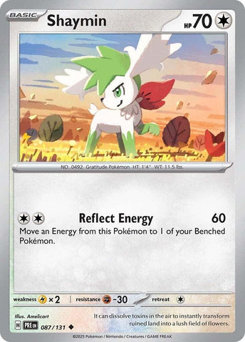 Shaymin (087/131) [Scarlet & Violet: Prismatic Evolutions] - The Mythic Store | 24h Order Processing