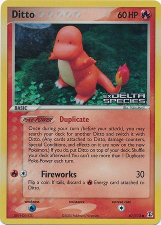Ditto (61/113) (Stamped) [EX: Delta Species] - The Mythic Store | 24h Order Processing