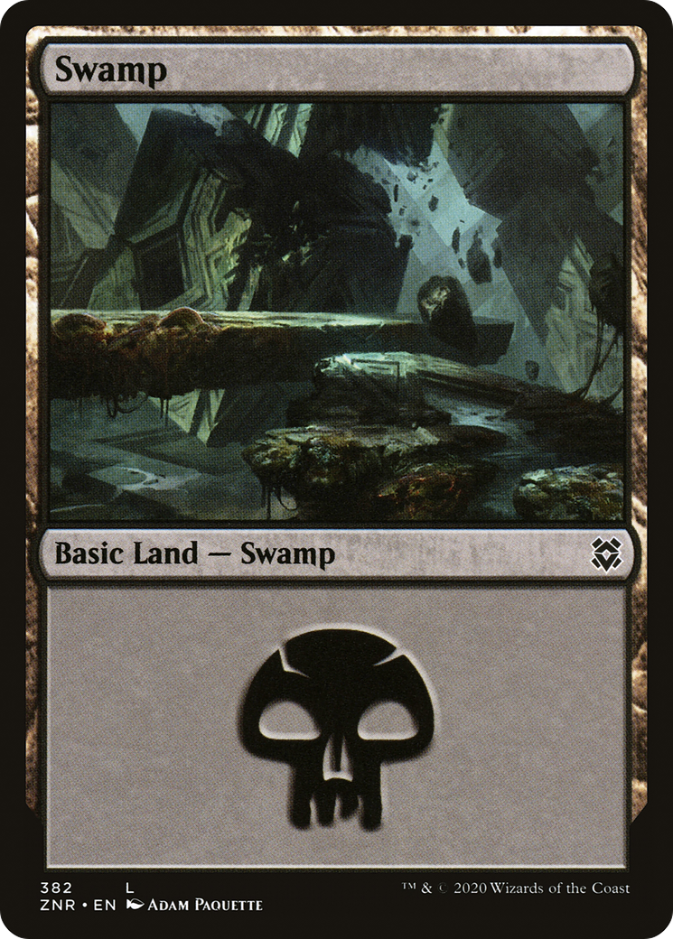 Swamp (382) [Zendikar Rising] - The Mythic Store | 24h Order Processing