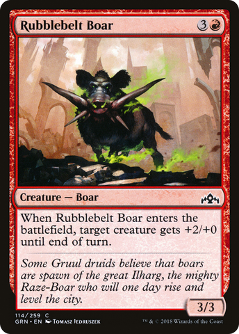 Rubblebelt Boar [Guilds of Ravnica] - The Mythic Store | 24h Order Processing