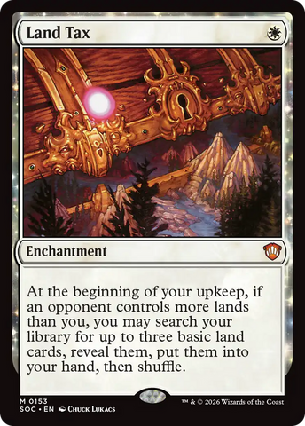 Land Tax [Secrets of Strixhaven Commander] - The Mythic Store | 24h Order Processing