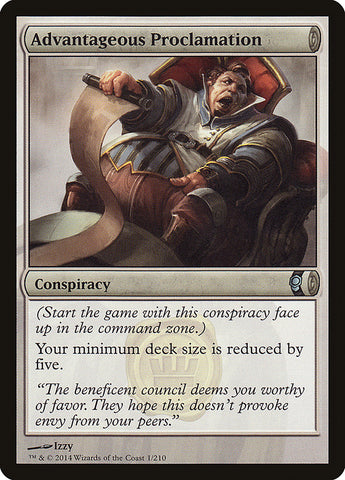 Advantageous Proclamation [Conspiracy] - The Mythic Store | 24h Order Processing
