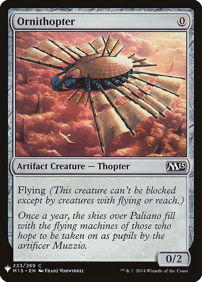 Ornithopter [Mystery Booster] - The Mythic Store | 24h Order Processing