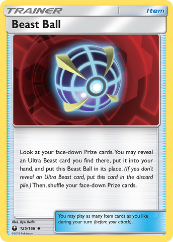 Beast Ball (125/168) [Sun & Moon: Celestial Storm] - The Mythic Store | 24h Order Processing