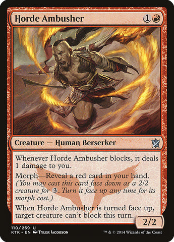 Horde Ambusher [Khans of Tarkir] - The Mythic Store | 24h Order Processing