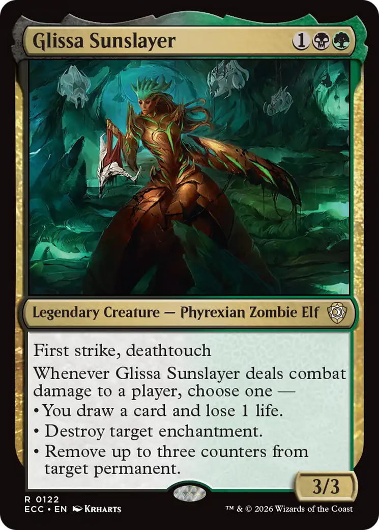 Glissa Sunslayer [Lorwyn Eclipsed Commander] - The Mythic Store | 24h Order Processing