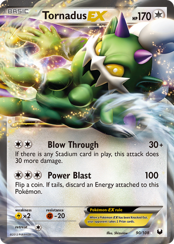 Tornadus EX (90/108) [Black & White: Dark Explorers] - The Mythic Store | 24h Order Processing