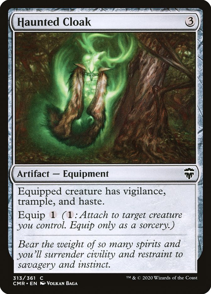 Haunted Cloak (313) [Commander Legends] - The Mythic Store | 24h Order Processing