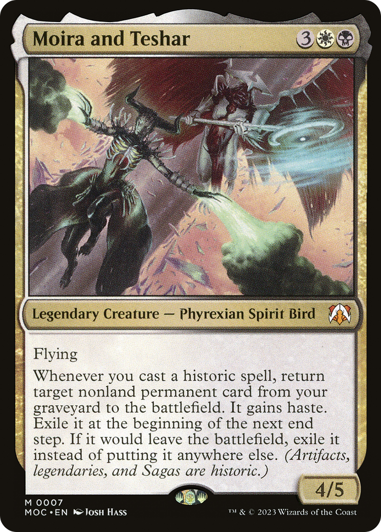 Moira and Teshar [March of the Machine Commander] - The Mythic Store | 24h Order Processing