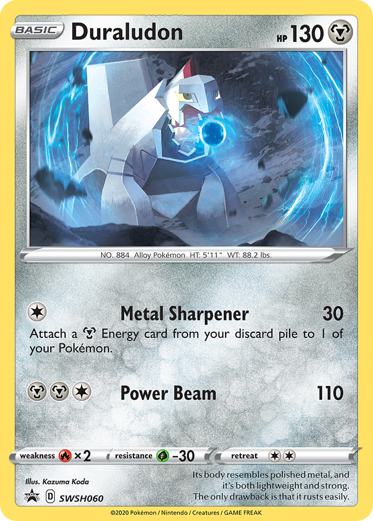 Duraludon (SWSH060) [Sword & Shield: Black Star Promos] - The Mythic Store | 24h Order Processing