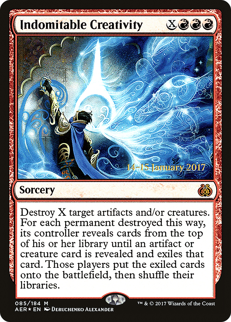 Indomitable Creativity [Aether Revolt Prerelease Promos] - The Mythic Store | 24h Order Processing