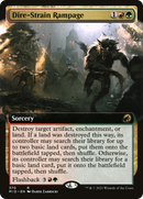 Dire-Strain Rampage (Extended Art) [Innistrad: Midnight Hunt] - The Mythic Store | 24h Order Processing