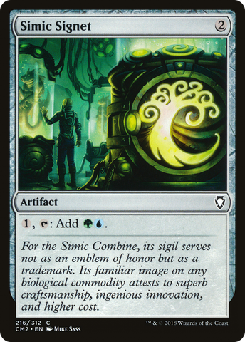 Simic Signet (216/312) [Commander Anthology Volume II] - The Mythic Store | 24h Order Processing