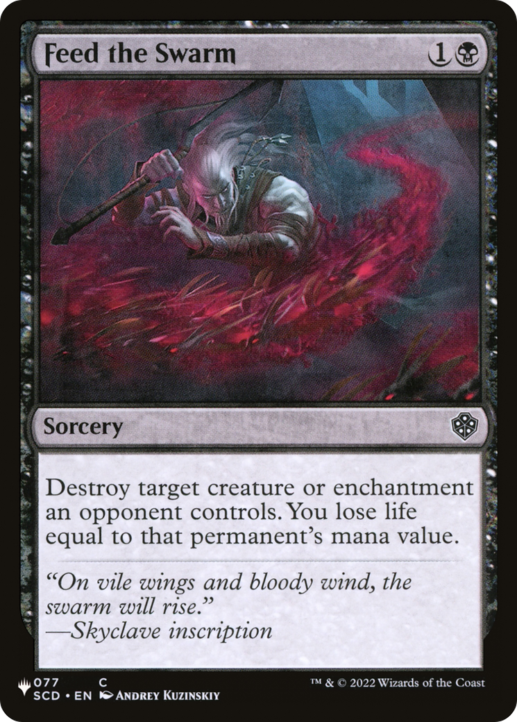 Feed the Swarm [The List] - The Mythic Store | 24h Order Processing