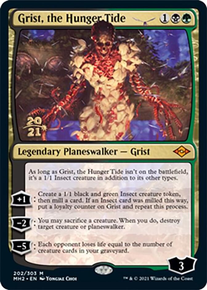 Grist, the Hunger Tide [Modern Horizons 2 Prerelease Promos] - The Mythic Store | 24h Order Processing