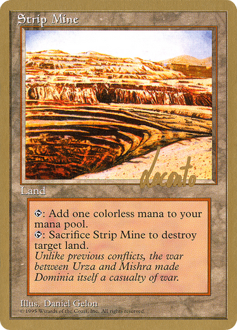 Strip Mine (Michael Loconto) [Pro Tour Collector Set] - The Mythic Store | 24h Order Processing