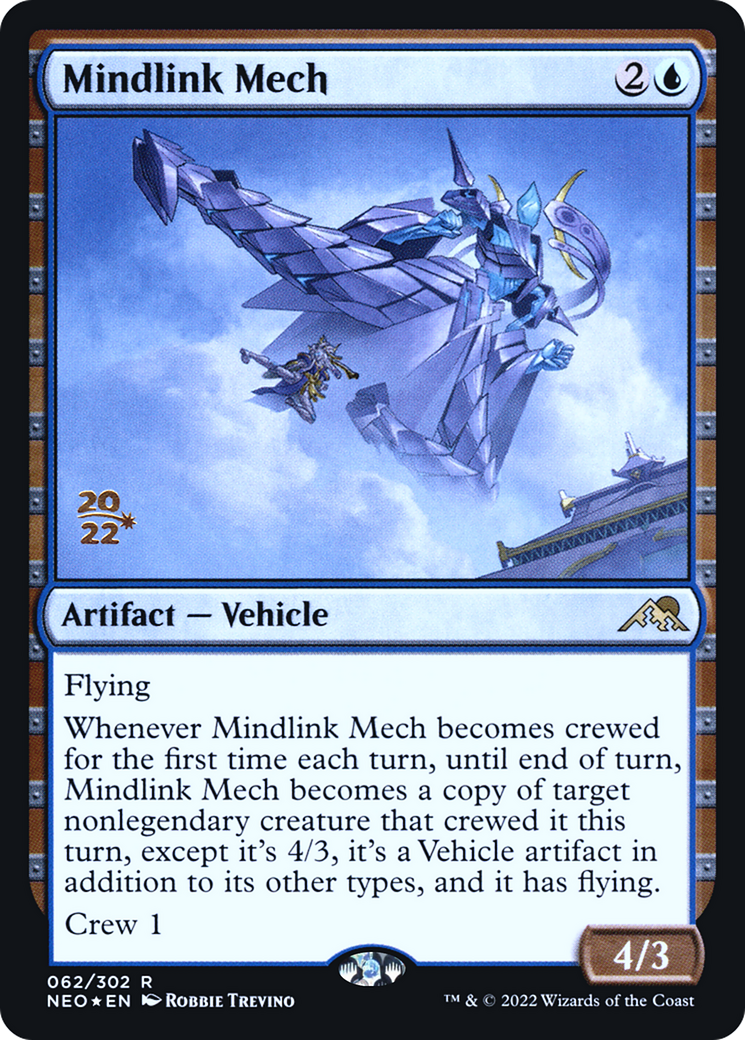Mindlink Mech [Kamigawa: Neon Dynasty Prerelease Promos] - The Mythic Store | 24h Order Processing