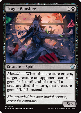 Tragic Banshee [Foundations] - The Mythic Store | 24h Order Processing