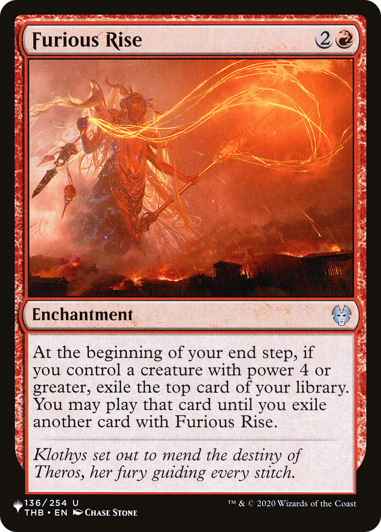 Furious Rise [The List] - The Mythic Store | 24h Order Processing