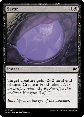 Savor [Bloomburrow] - The Mythic Store | 24h Order Processing