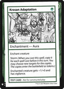 Krosan Adaptation [Mystery Booster Playtest Cards] - The Mythic Store | 24h Order Processing