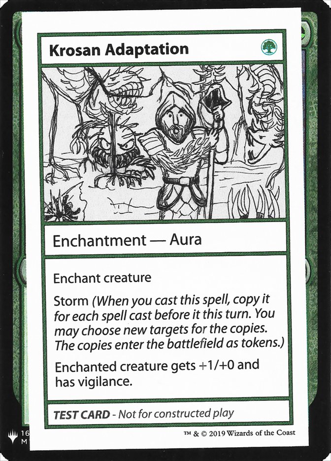 Krosan Adaptation [Mystery Booster Playtest Cards] - The Mythic Store | 24h Order Processing