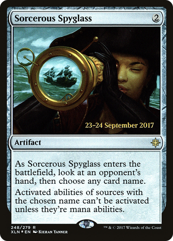 Sorcerous Spyglass [Ixalan Prerelease Promos] - The Mythic Store | 24h Order Processing