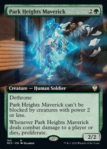 Park Heights Maverick (Extended Art) [Streets of New Capenna Commander] - The Mythic Store | 24h Order Processing