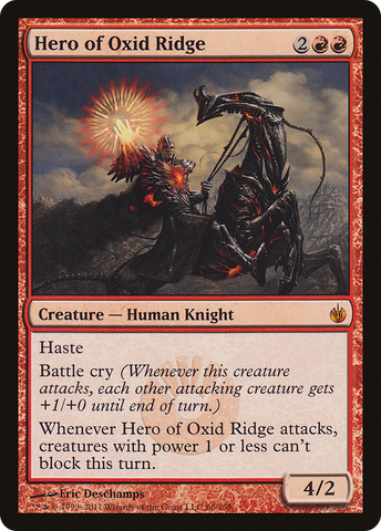 Hero of Oxid Ridge [Mirrodin Besieged] - The Mythic Store | 24h Order Processing