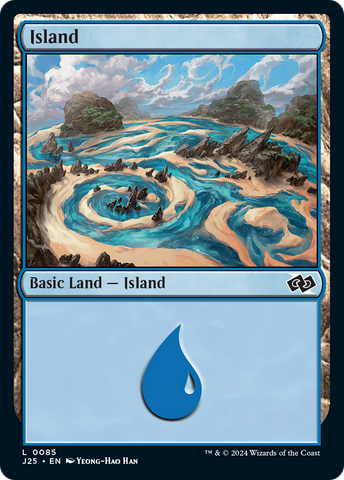 Island (85) [Foundations Jumpstart] - The Mythic Store | 24h Order Processing