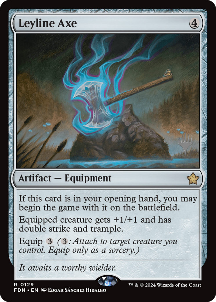 Leyline Axe [Foundations Promos] - The Mythic Store | 24h Order Processing