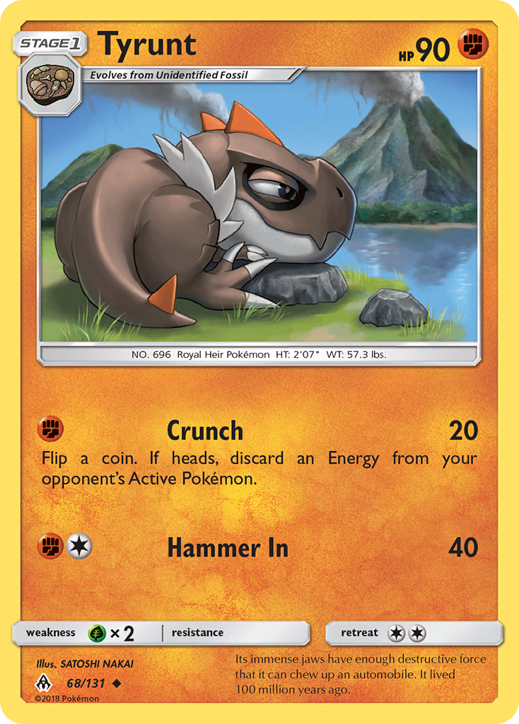 Tyrunt (68/131) [Sun & Moon: Forbidden Light] - The Mythic Store | 24h Order Processing